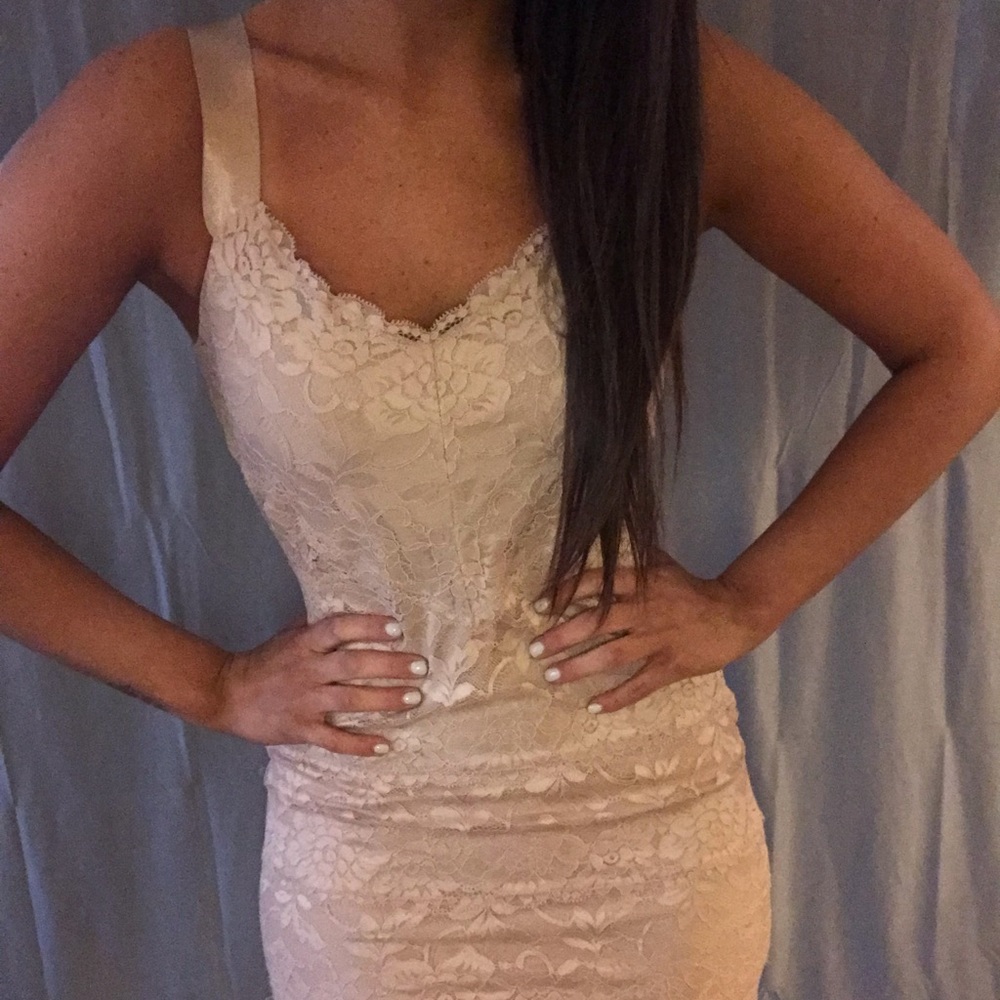 Guess beige nude dress